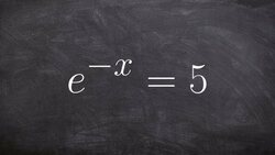 Solving Exponential equations Instructional Video