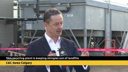 This Alberta recycling plant keeps shingles out of landfills News Clip