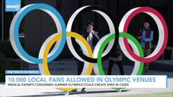 10,000 Local Fans Allowed In Olympic Venues News Clip