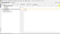 The Complete Python Course - Global Keyword: Change the Value of a Global Variable Instructional Video