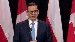 Polish PM discusses Russia sanctions during meeting with Trudeau News Clip