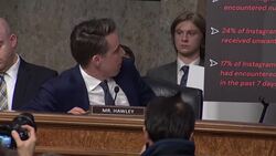 Zuckerberg and Senator Hawley clash in fiery child safety hearing Instructional Video