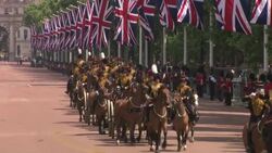 Platinum Jubilee - Trooping the Colour - The Mall News Clip