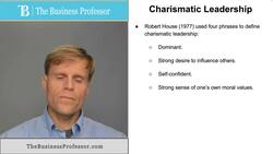 Charismatic Leadership Instructional Video