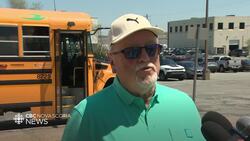 Bus driver recounts moments leading up to overpass crash near Bedford News Clip