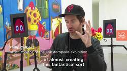 How one artist is using robots to entertain art lovers during lockdown News Clip