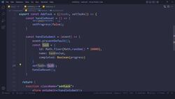 React JS Masterclass - Go From Zero To Job Ready - Add New Task / 029 Instructional Video