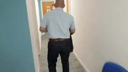 Man having flu jab in GP's surgery News Clip