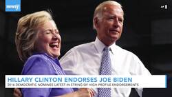 Hillary Clinton Endorses Joe Biden For President News Clip