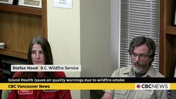 Island Health issues air quality warnings due to wildfire smoke News Clip