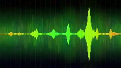 Audio Spectrum Simulation Stock Footage