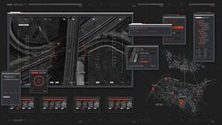 Multipath target monitoring Stock Footage