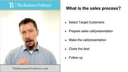 What is the Sales Process Instructional Video