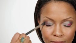 How to Apply Pink Eye Shadow for Black Women Instructional Video