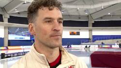Canadian speed skater Denny Morrison gives his Olympic silver medal to teammate Gilmore Junio News Clip