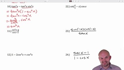 Simplify 24 Trigonometric Expressions With Identities Instructional Video