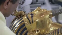 King Tut returns to Cairo News Clip