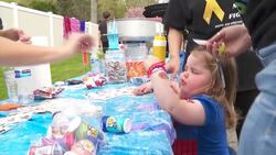 Congers celebrates 2-year-old with terminal brain cancer halfway to Halloween News Clip