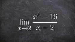 Learn how to use the definition of a derivative to evaluate the limit Instructional Video