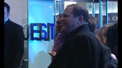 Harvey Weinstein Premiere of Master and Commander Arrival News Clip