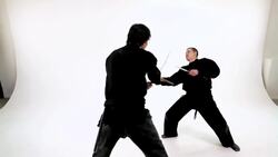 How to Defend against 2 Swords in a Sword Fight Instructional Video