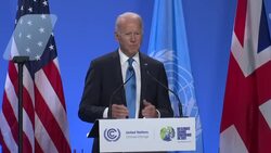VOICED : Biden acusa a China de dar la espalda a la lucha climática en la COP26 News Clip