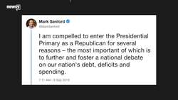 Mark Sanford Will Challenge President Trump In Republican Primary News Clip