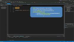 Learn and Master C Programming - A Deeper Look At Our First C Program & Compilation Process Instructional Video