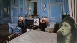 England, Leeds Castle - Lady Baillie's dressing room Stock Footage