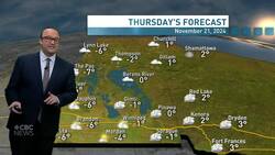 Riley Laychuk's Manitoba forecast for Thursday, Nov. 21, 2024 News Clip