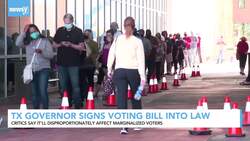 Texas Governor Signs Controversial Voting Bill Into Law News Clip