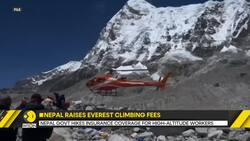 Nepal hikes climbing Everest fees to $15,000 News Clip