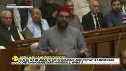 Pakistani lawmaker criticizes 'salesman' Munir | Calls his display, a 'joke' News Clip