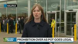 Canada’s Legal Pot Debut News Clip
