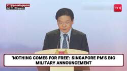 'Nothing Comes Free, Won't Stop...': Singapore PM's Big Announcement At Military Event News Clip