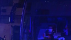 CLEAN : Coronavirus: Evacuees are put into quarantine at a military base in Frankfurt News Clip