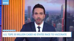 U.S. Tops 30 Million Cases As States Race To Vaccinate News Clip