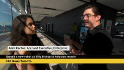 There's a new robot at Billy Bishop to help you recycle News Clip