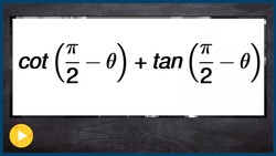 How to add and simplify two trigonometric expressions Instructional Video