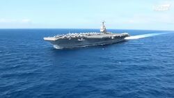 Behind US Crazy Idea to Test Jet Engine Thrust on Aircraft Carrier at Sea Instructional Video