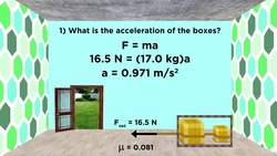 Practice Problem: One-Dimensional Two-Body Problem Instructional Video