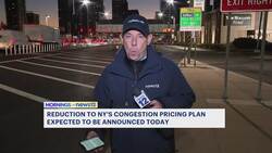 Congestion pricing expected to be revived today with a 40% reduction in the plan News Clip