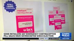 Sales surge for emergency contraceptives after election News Clip