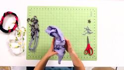 How to Finish & Close a No-Sew T-Shirt Necklace Instructional Video