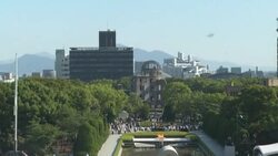 CLEAN : Japan marks Hiroshima bomb anniversary with low-key ceremonies during Olympics News Clip