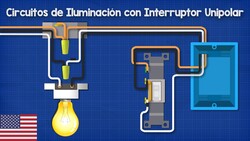 Circuitos de Iluminación con Interruptor Unipolar Instructional Video
