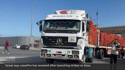 Israel-Hamas ceasefire strained after attacks News Clip