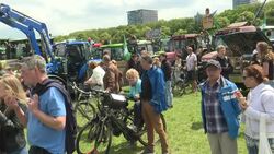 CLEAN : Dutch farmers protest against environmental plans to cut livestock News Clip