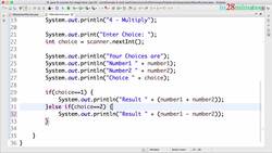 Learn Java from Scratch - A Beginner's Guide - Step 06 - If Else Problem - Implementing with Nested If Else Instructional Video