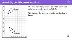 Identifying multiple transformations Instructional Video